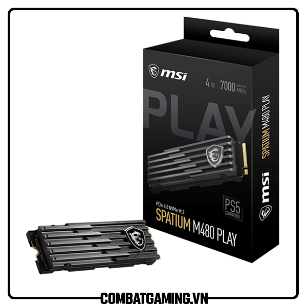 SSD MSI SPATIUM M480 Pro 1TB PCIe 4.0 NVMe M.2 (Đọc 7400MB/s - Ghi ...